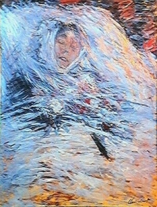 Claude Monet — Camille Monet sur son lit de mort